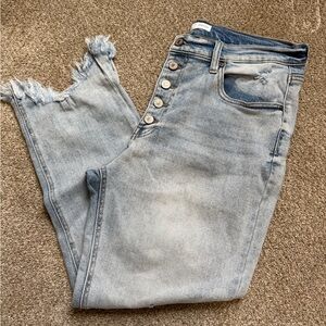 KanCan Light Blue Ankle Jeans